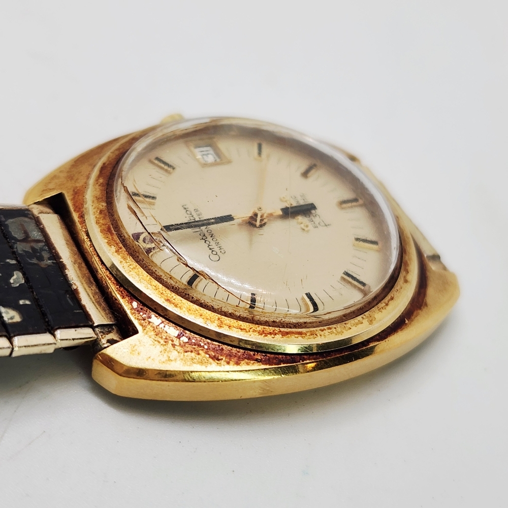 Omega Constellation f300Hz Electronic Chronometer 1250 Vintage Watch 198.002 - Picture 6 of 13